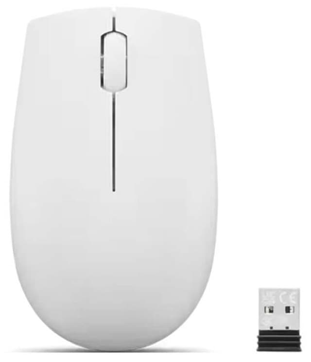 ماوس بیسیم جمعوجور LENOVO خاکستری ابری مدل 300 ماوس بیسیم جمعوجور LENOVO خاکستری ابری مدل 300