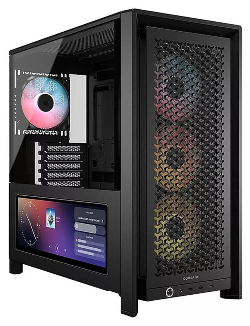 کیس کامپیوتر Corsair FRAME 4000D RS با LCD و فن ARGB مدل CC-9011326-WW کیس کامپیوتر Corsair FRAME 4000D RS با LCD و فن ARGB مدل CC-9011326-WW