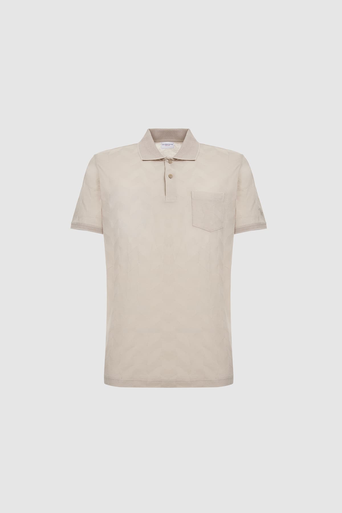 تیشرت مردانه U.S. Polo Assn. فیت معمولی یقه پولو سنگی مدل 50322454-VR049 تیشرت مردانه U.S. Polo Assn. فیت معمولی یقه پولو سنگی مدل 50322454-VR049
