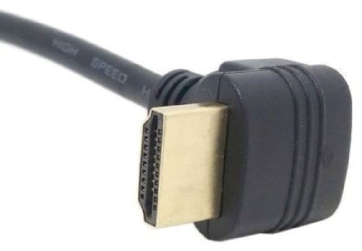 کابل افزایش HDMI مردانه Alfais زانویی 90 درجه 0.5 متری مدل Al-4666 کابل افزایش HDMI مردانه Alfais زانویی 90 درجه 0.5 متری مدل Al-4666
