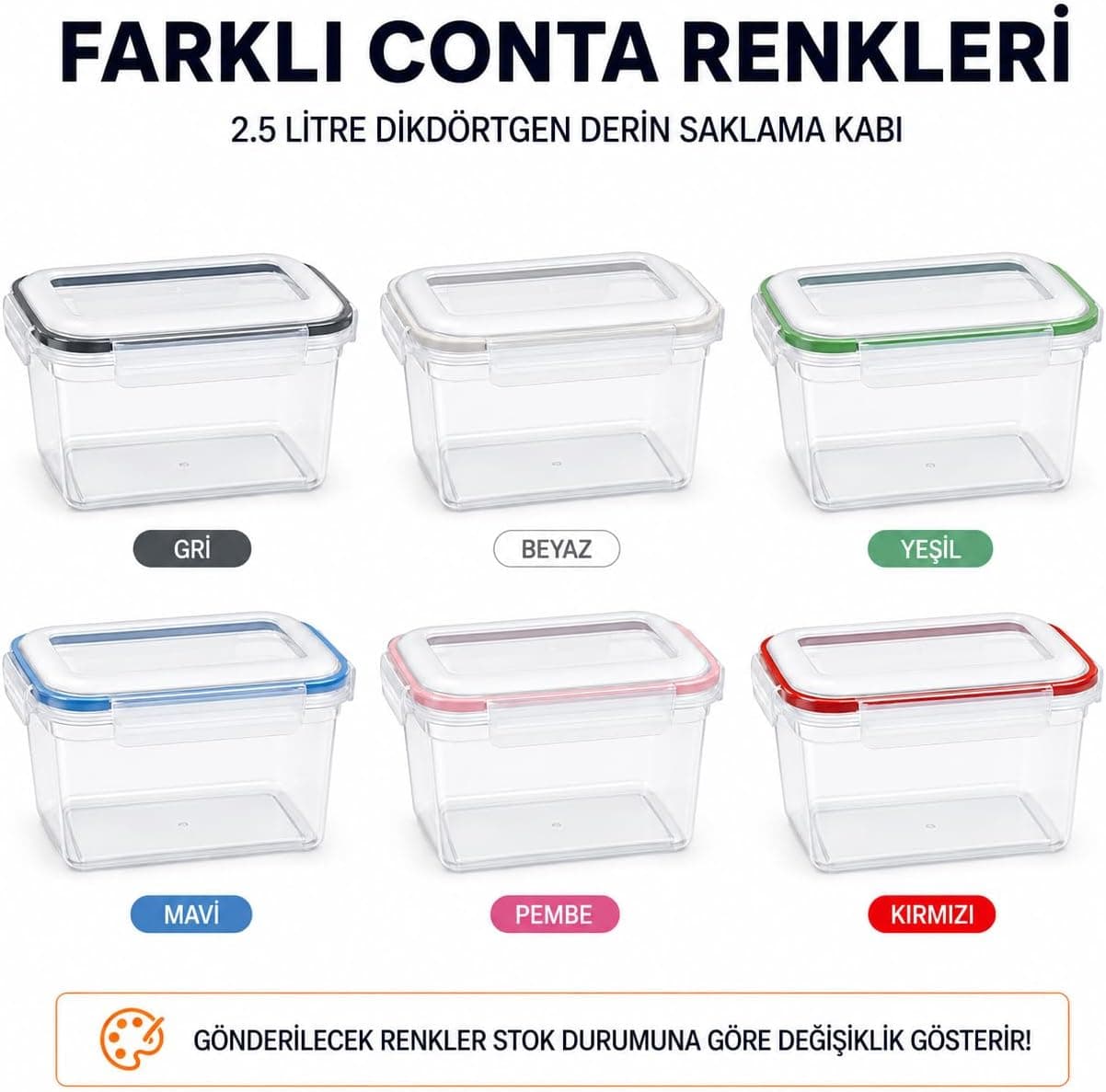 ظرف نگهداری غذا Orret Home 2500 میلیلیتری PP شفاف با درب قفلشونده ظرف نگهداری غذا Orret Home 2500 میلیلیتری PP شفاف با درب قفلشونده