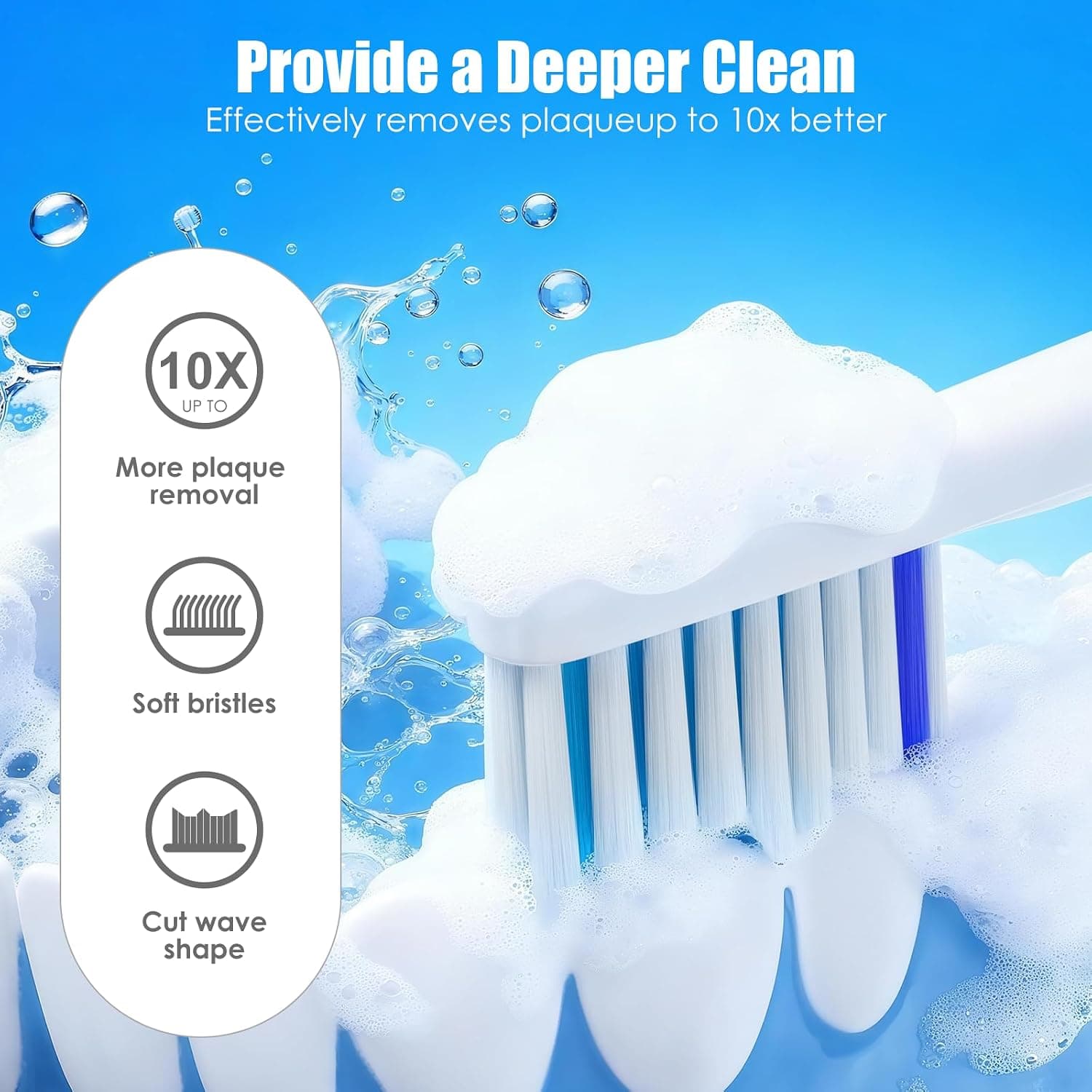 سری یدکی مسواک سازگار با Philips Sonicare برند Voguish سری یدکی مسواک سازگار با Philips Sonicare برند Voguish