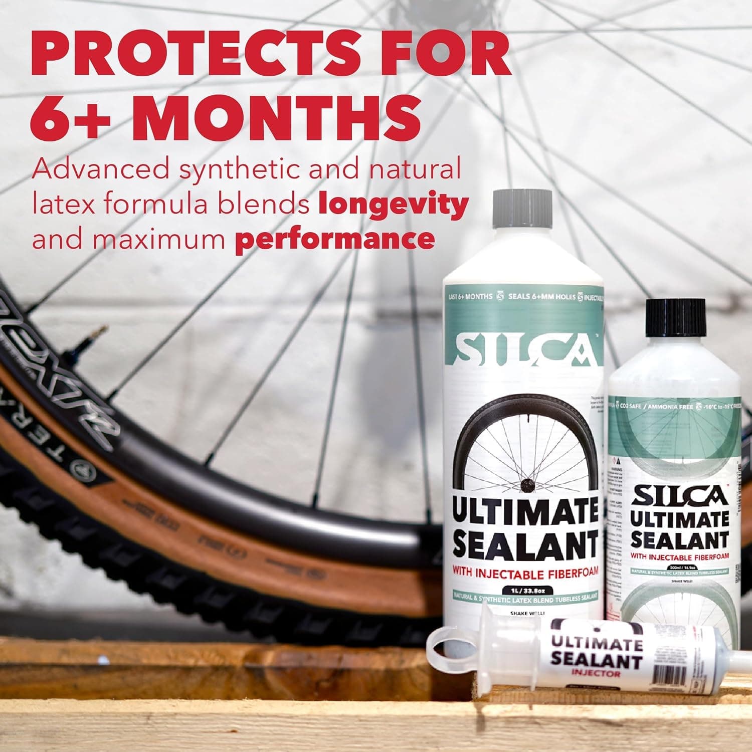 مایع پنچرگیری لاستیک تیوبلس دوچرخه SILCA مدل Ultimate 1L مایع پنچرگیری لاستیک تیوبلس دوچرخه SILCA مدل Ultimate 1L