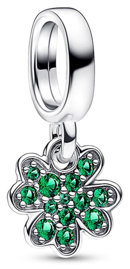 چارم Pandora Moments نقره 925 طرح شبدر چهاربرگ آویزان نماد شانس چارم Pandora Moments نقره 925 طرح شبدر چهاربرگ آویزان نماد شانس