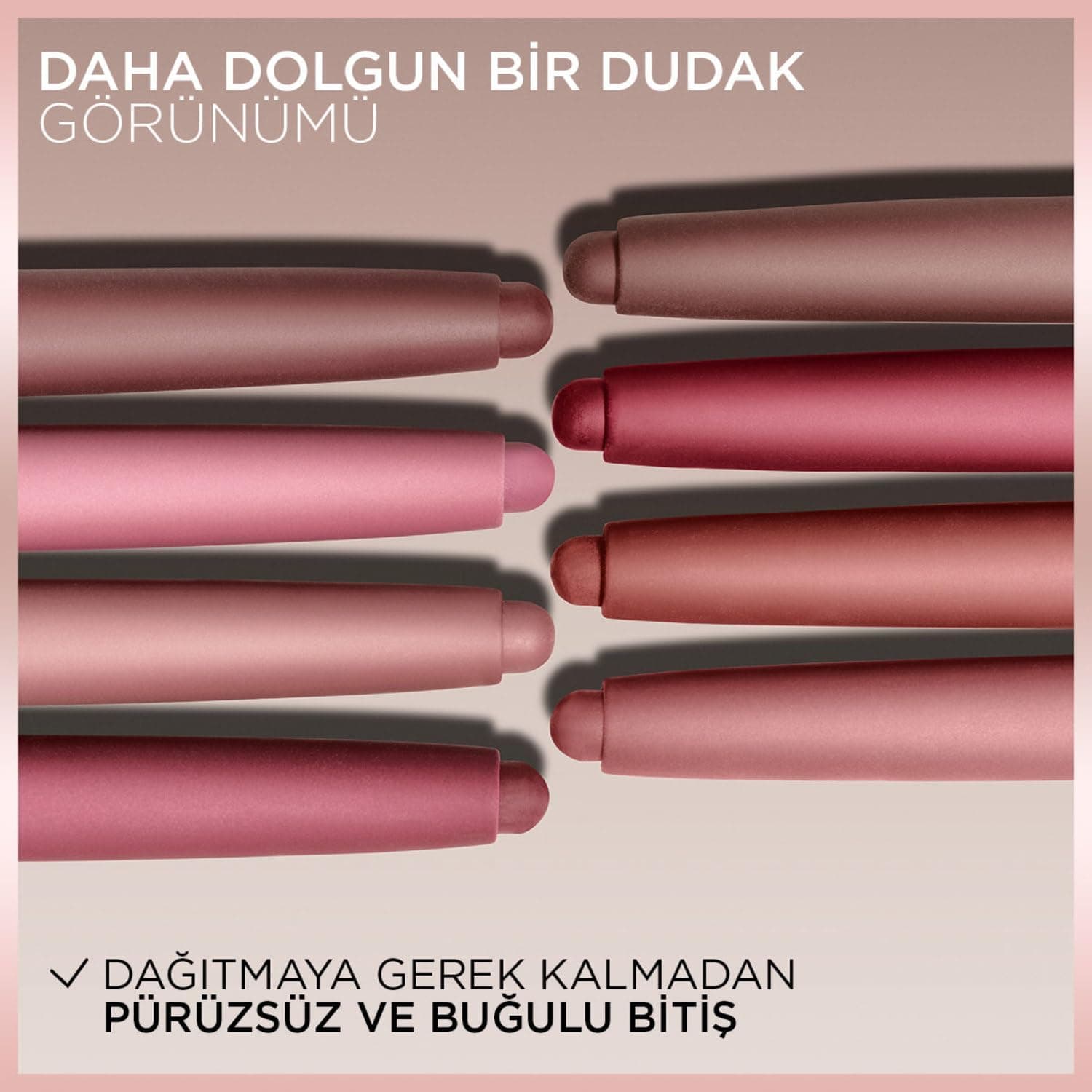 مداد لب L'Oreal Paris Blurfiller مدل 535 مداد لب L'Oreal Paris Blurfiller مدل 535