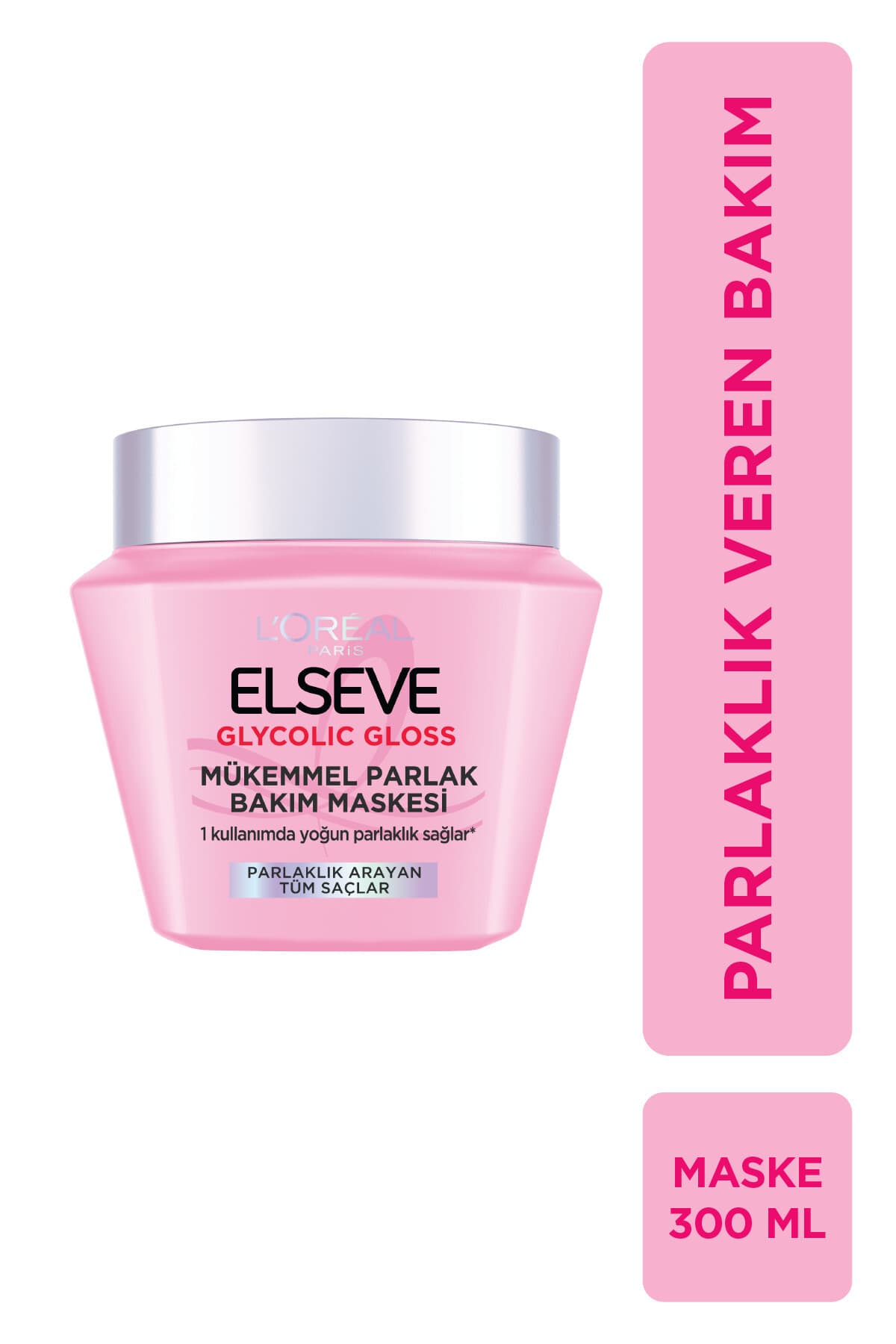 ماسک مراقبت از مو Elseve Glycolic Gloss برای درخشش عالی 300ml ماسک مراقبت از مو Elseve Glycolic Gloss برای درخشش عالی 300ml