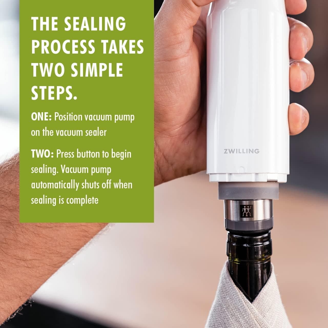 ست هدیه درب وکیوم شراب ZWILLING Fresh & Save 3-pc ست هدیه درب وکیوم شراب ZWILLING Fresh & Save 3-pc