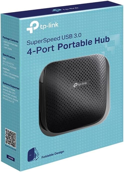 هاب USB 3.0 با 4 پورت TP-Link مدل UH400 هاب USB 3.0 با 4 پورت TP-Link مدل UH400