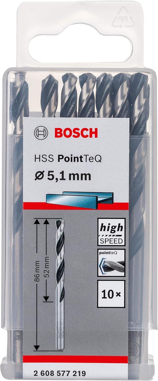 مته فلزی BOSCH اچاساس PointTeQ مطابق DIN 338 سایز 2,5 X 30 57 mm مدل 2608577193 مته فلزی BOSCH اچاساس PointTeQ مطابق DIN 338 سایز 2,5 X 30 57 mm مدل 2608577193