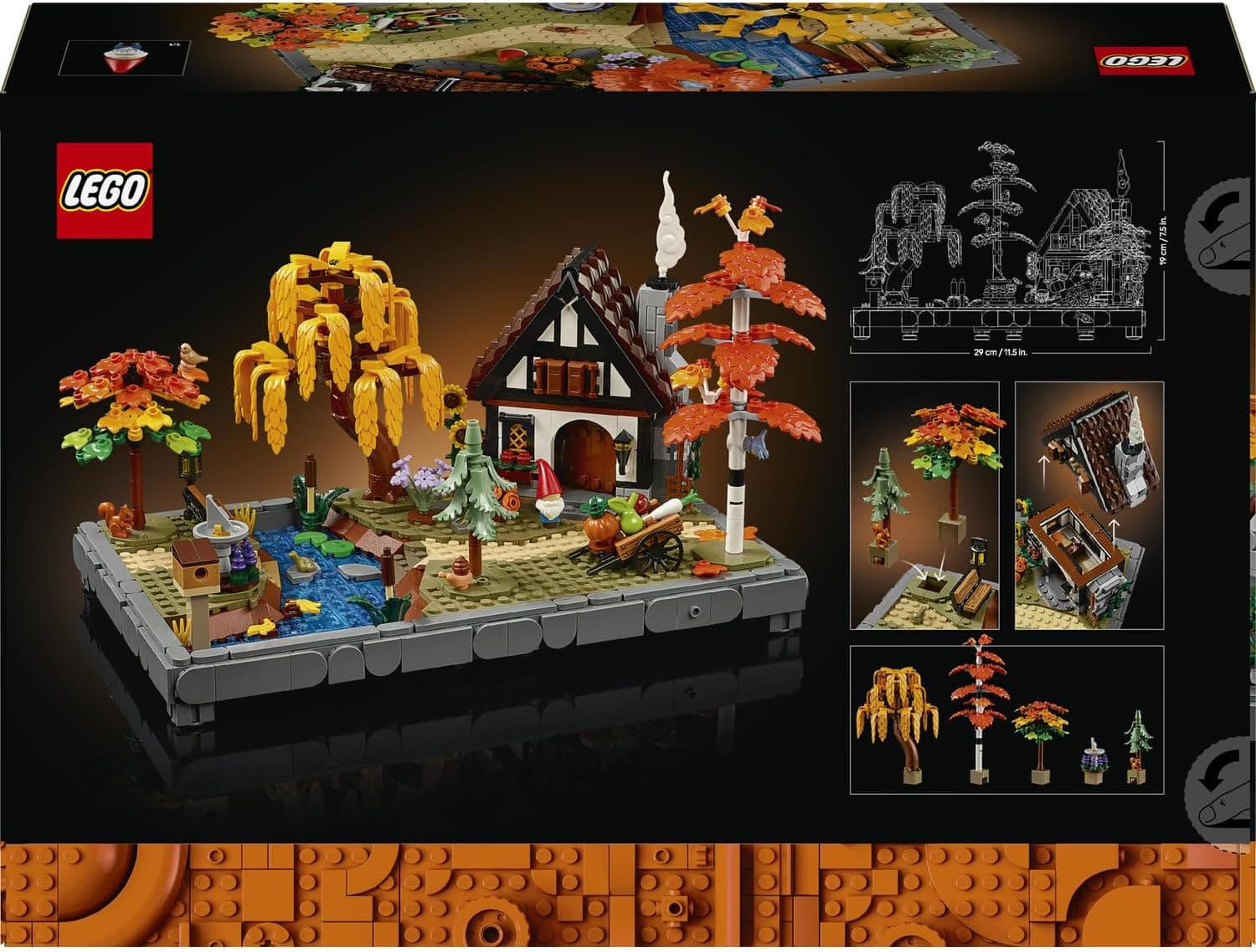 لگو Icons ست مدل Autumn Garden House 11372 لگو Icons ست مدل Autumn Garden House 11372