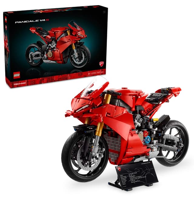 لگو 42202 Technic Ducati Panigale V4 S موتورسیکلت 1604 قطعه لگو 42202 Technic Ducati Panigale V4 S موتورسیکلت 1604 قطعه