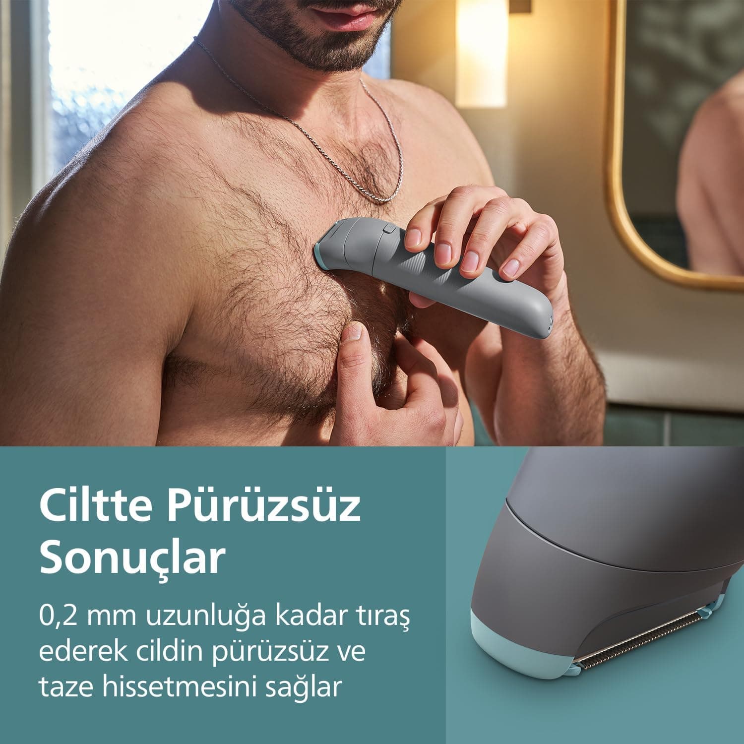 ماشین اصلاح بدن PHILIPS مناسب استفاده در حمام برای نواحی حساس مدل BG3480/15 ماشین اصلاح بدن PHILIPS مناسب استفاده در حمام برای نواحی حساس مدل BG3480/15