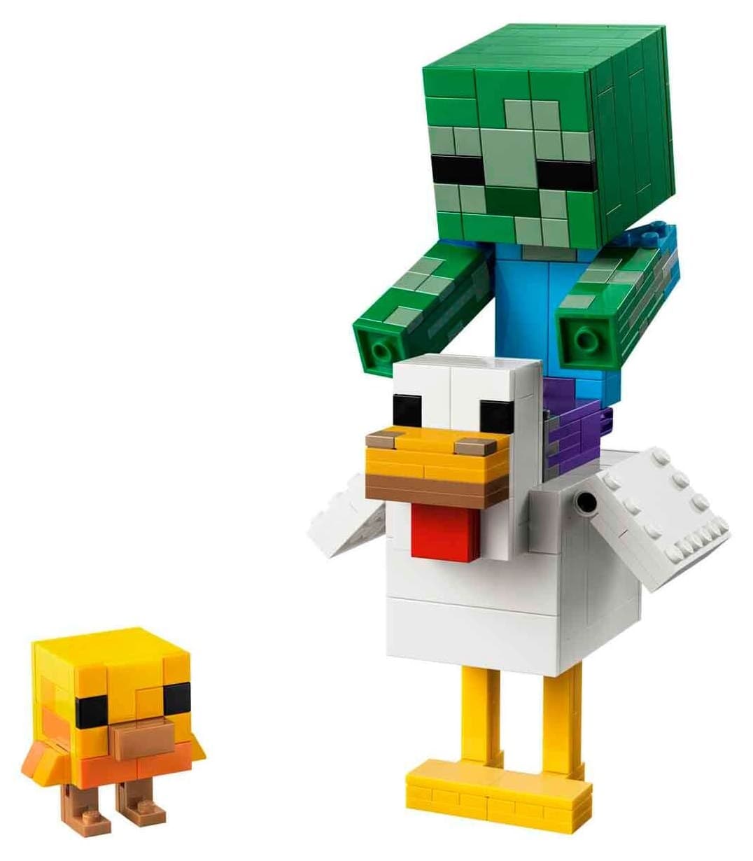 لگو Minecraft مرغ جاکی مدل 21582 با 344 قطعه لگو Minecraft مرغ جاکی مدل 21582 با 344 قطعه