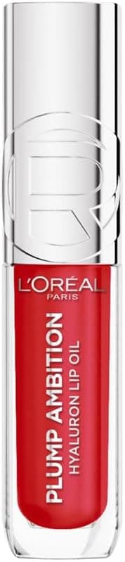 برق لب آبرسان و مرطوبکننده L'Oreal Paris Plump Ambition Hyaluron Lip Oil رنگ 380 Rouge In Love برق لب آبرسان و مرطوبکننده L'Oreal Paris Plump Ambition Hyaluron Lip Oil رنگ 380 Rouge In Love