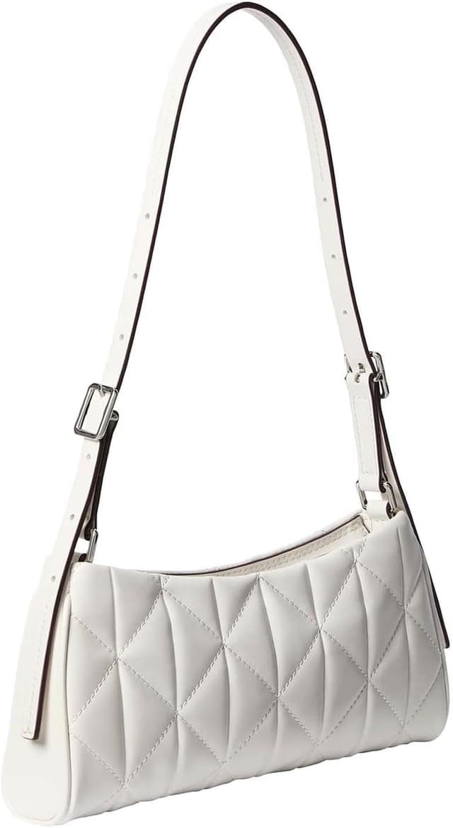 کیف دوشی زنانه Calvin Klein سفید سایز استاندارد مدل 5003402326 کیف دوشی زنانه Calvin Klein سفید سایز استاندارد مدل 5003402326