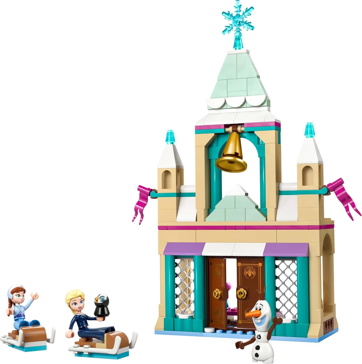 لگو Disney Princess قلعه Arendelle Frozen مدل 43265 لگو Disney Princess قلعه Arendelle Frozen مدل 43265