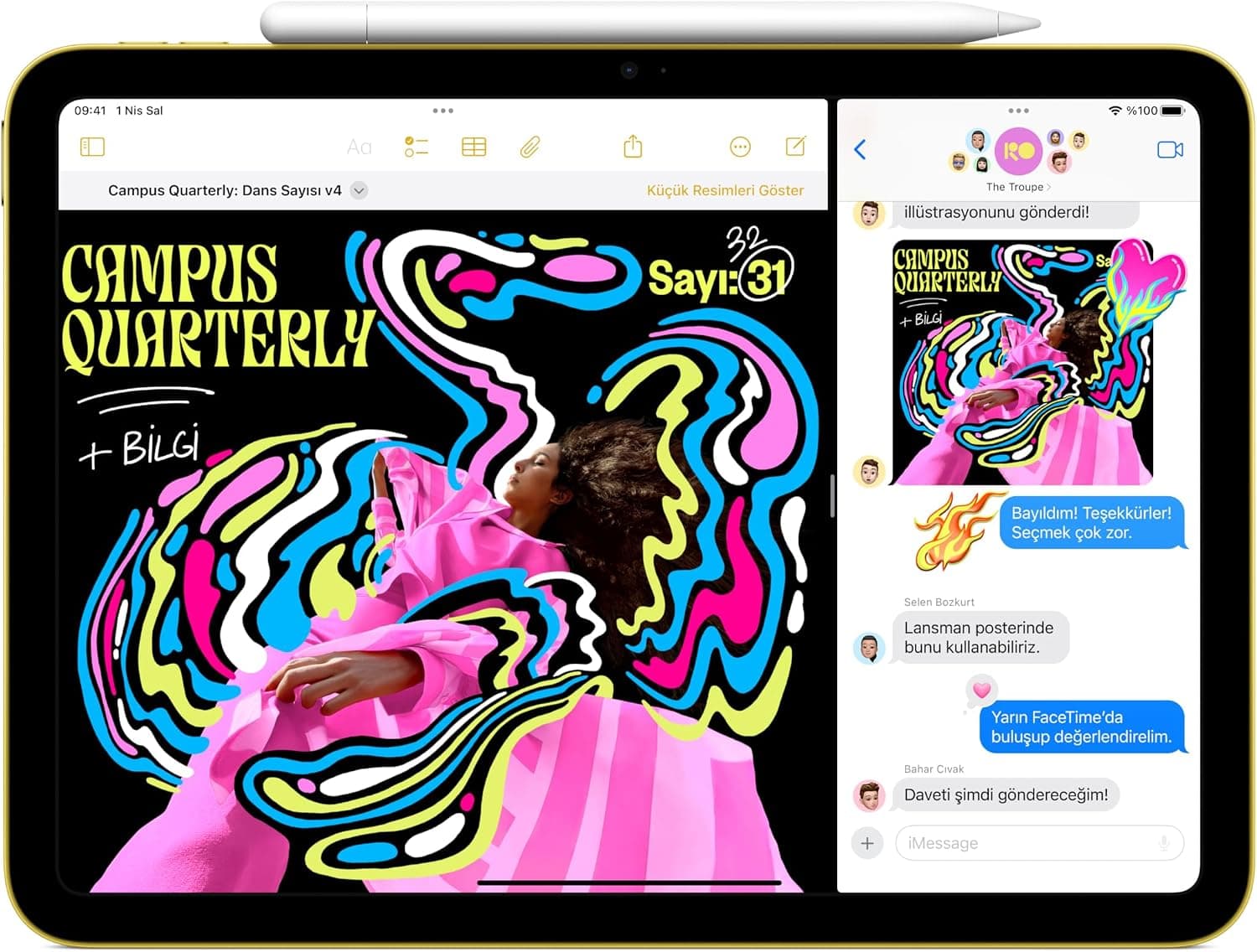 تبلت Apple iPad چیپ A16 11 اینچ Liquid Retina 128 GB نقرهای تبلت Apple iPad چیپ A16 11 اینچ Liquid Retina 128 GB نقرهای