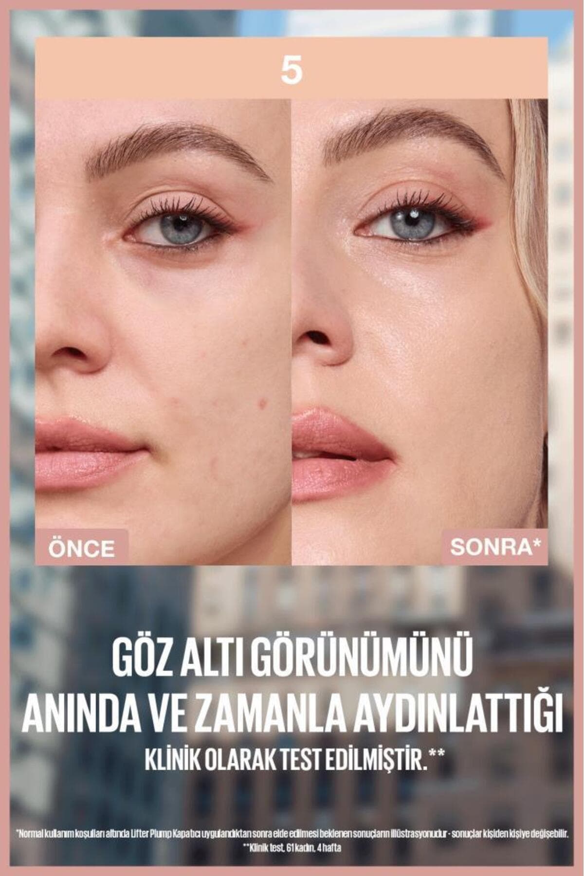 کانسیلر Maybelline New York حاوی کافئین و پپتید، مرطوبکننده و روشنکننده مدل 05 کانسیلر Maybelline New York حاوی کافئین و پپتید، مرطوبکننده و روشنکننده مدل 05