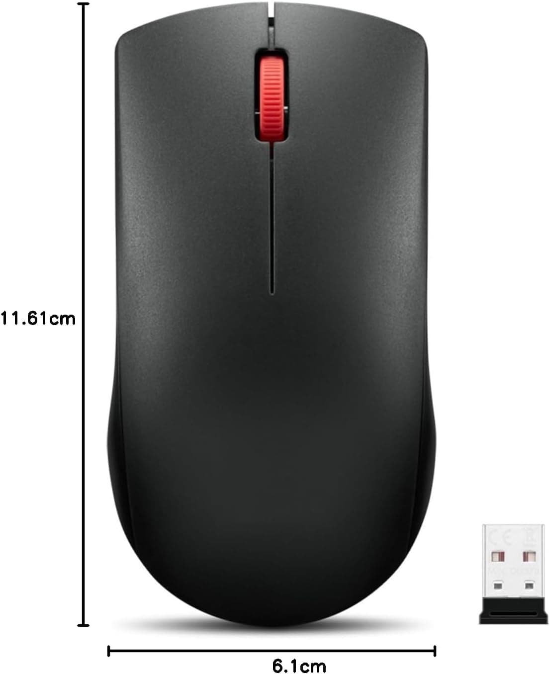 ماوس بیسیم ارگونومیک Lenovo مدل WL150 با گیرنده Nano USB-A، 2.4G، 1.000 DPI و 3 میلیون کلیک ماوس بیسیم ارگونومیک Lenovo مدل WL150 با گیرنده Nano USB-A، 2.4G، 1.000 DPI و 3 میلیون کلیک