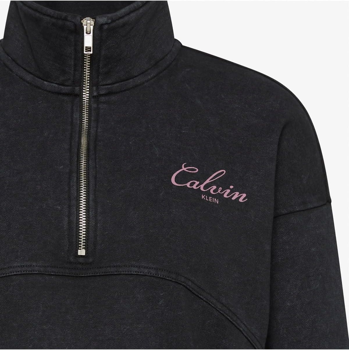 سویشرت مشکی Calvin Klein از جنس French Terry با شستوشوی Indigo Wash مدل LV047H239G سویشرت مشکی Calvin Klein از جنس French Terry با شستوشوی Indigo Wash مدل LV047H239G