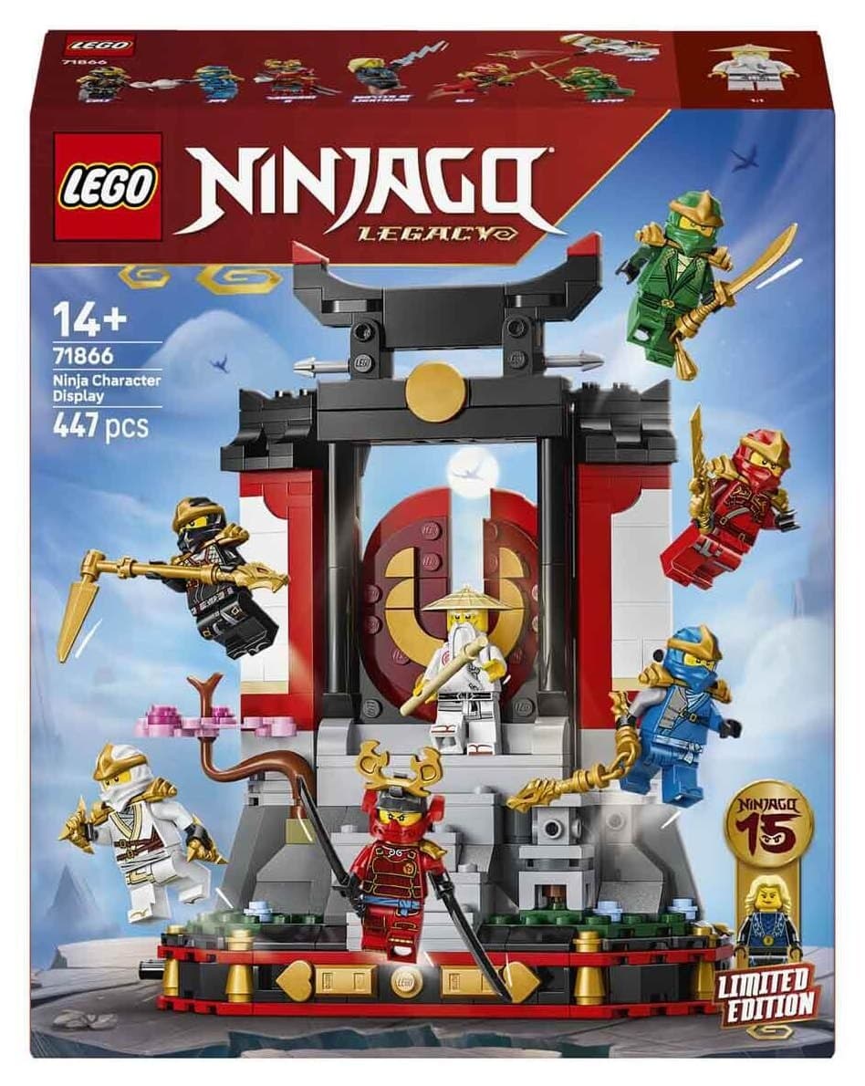 لگو NINJAGO ماکت نمایشی شخصیت نینجا نسخه پانزدهمین سالگرد مدل 71866 لگو NINJAGO ماکت نمایشی شخصیت نینجا نسخه پانزدهمین سالگرد مدل 71866