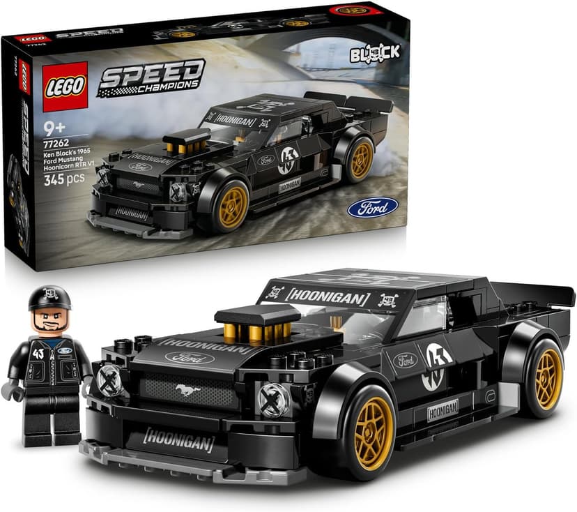 لگو Speed Champions Ken Block's Ford Mustang '65 Hoonicorn V1 مدل 77262 لگو Speed Champions Ken Block's Ford Mustang '65 Hoonicorn V1 مدل 77262