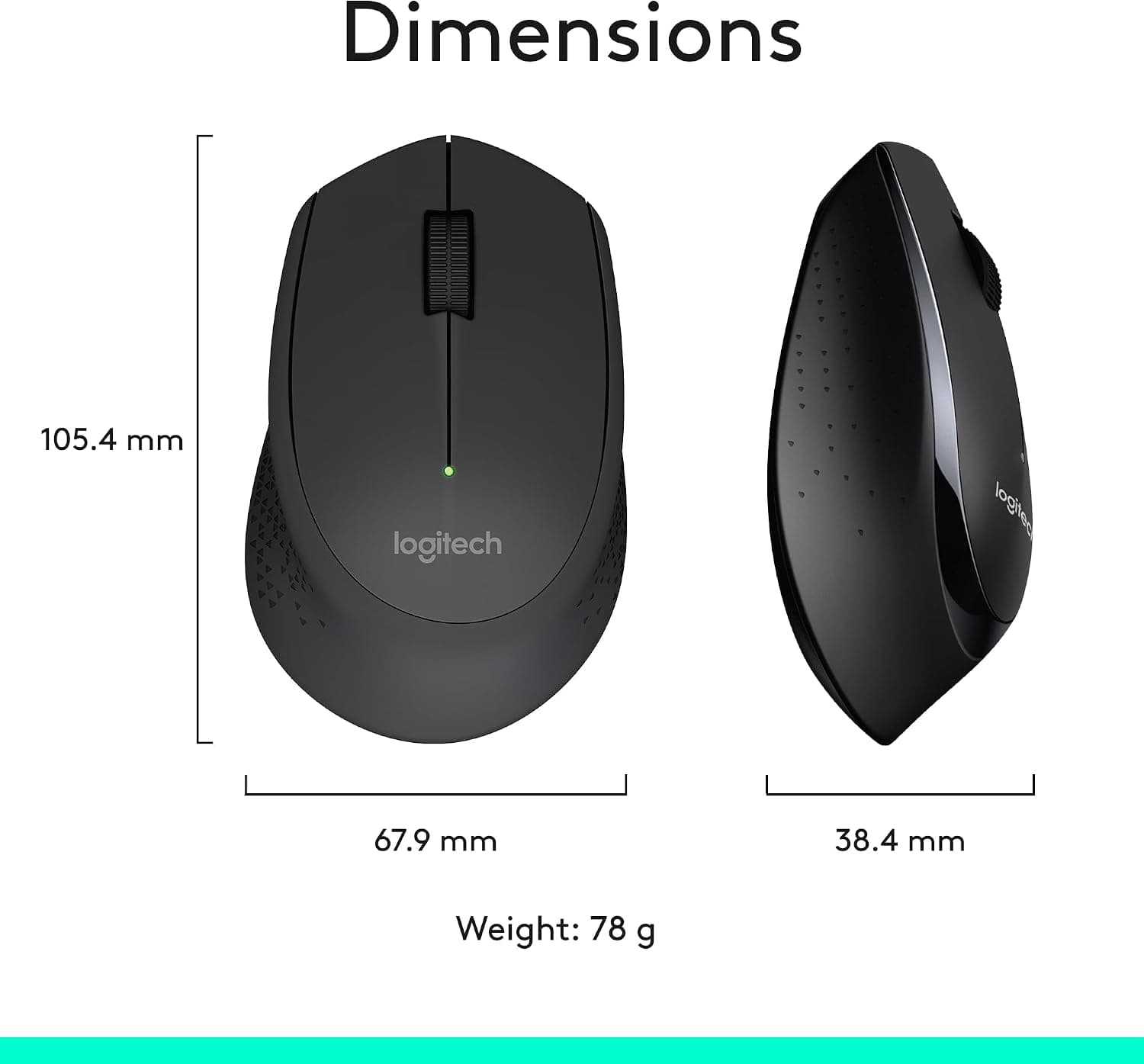 ست کیبورد و ماوس بیسیم Logitech مدل MK345، کیبورد فولسایز، چیدمان عربی، مشکی ست کیبورد و ماوس بیسیم Logitech مدل MK345، کیبورد فولسایز، چیدمان عربی، مشکی