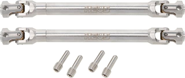 میلگاردان یونیورسال برای 1/10 SCX10 TRX4 90046 و Wraith، MEUS RACING، فولاد ضدزنگ با هزارخار داخلی، 2pcs (119-162mm) میلگاردان یونیورسال برای 1/10 SCX10 TRX4 90046 و Wraith، MEUS RACING، فولاد ضدزنگ با هزارخار داخلی، 2pcs (119-162mm)