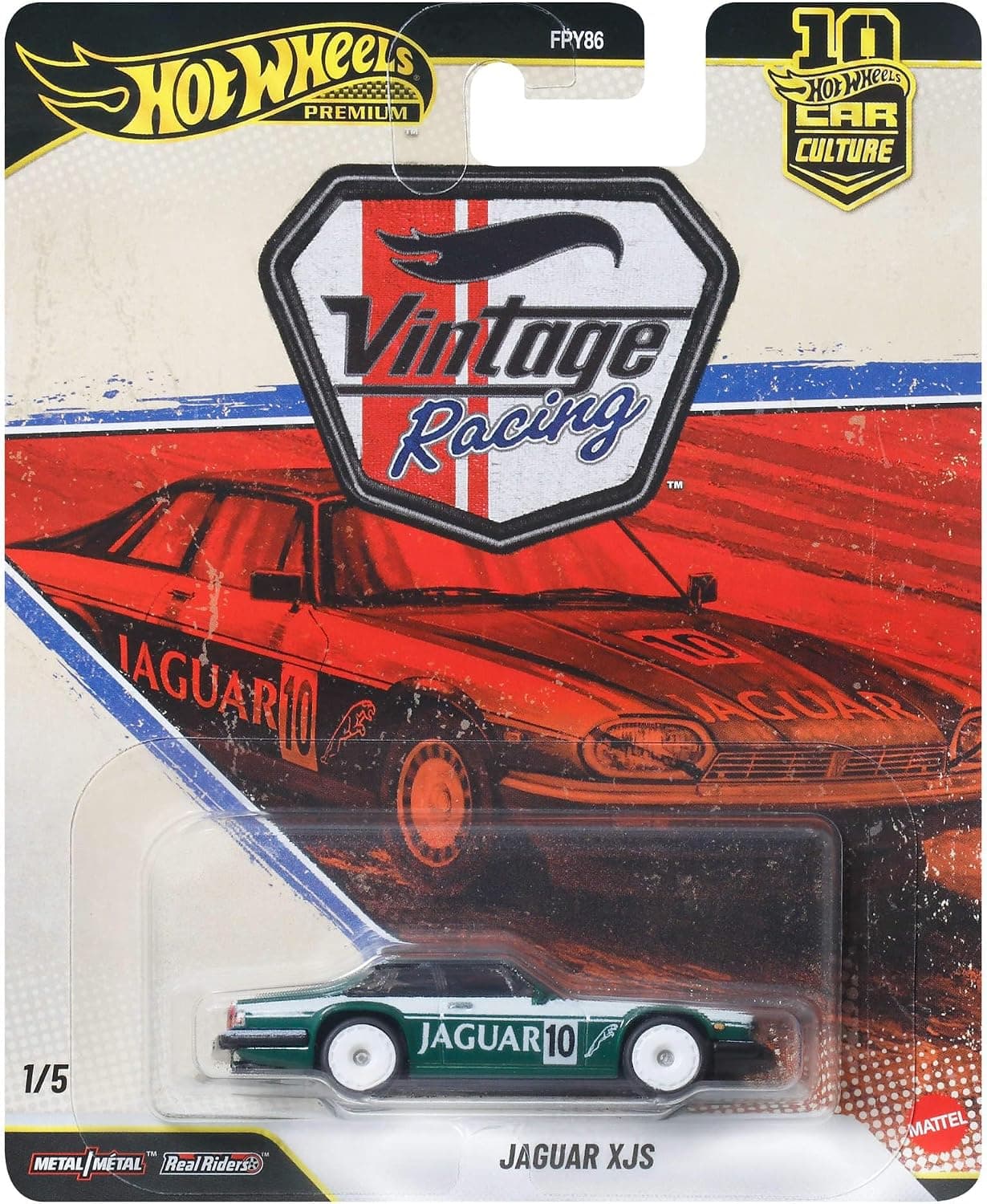 ماشین اسباببازی فلزی Hot Wheels مقیاس 1:64 مدل Jaguar XJS Car Culture JKF02 ماشین اسباببازی فلزی Hot Wheels مقیاس 1:64 مدل Jaguar XJS Car Culture JKF02