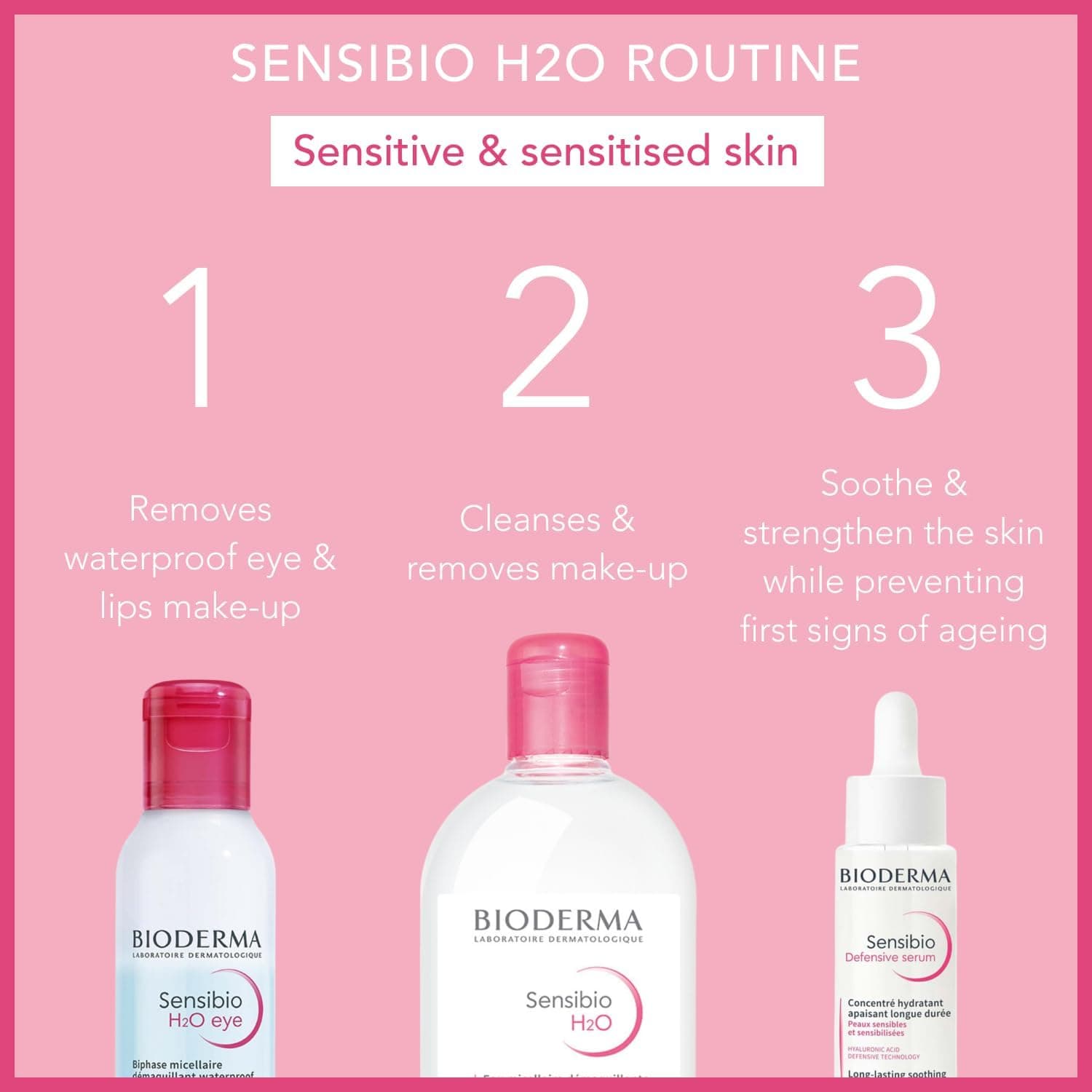 آب میسلار Bioderma مدل Sensibio H2o 100ml آب میسلار Bioderma مدل Sensibio H2o 100ml