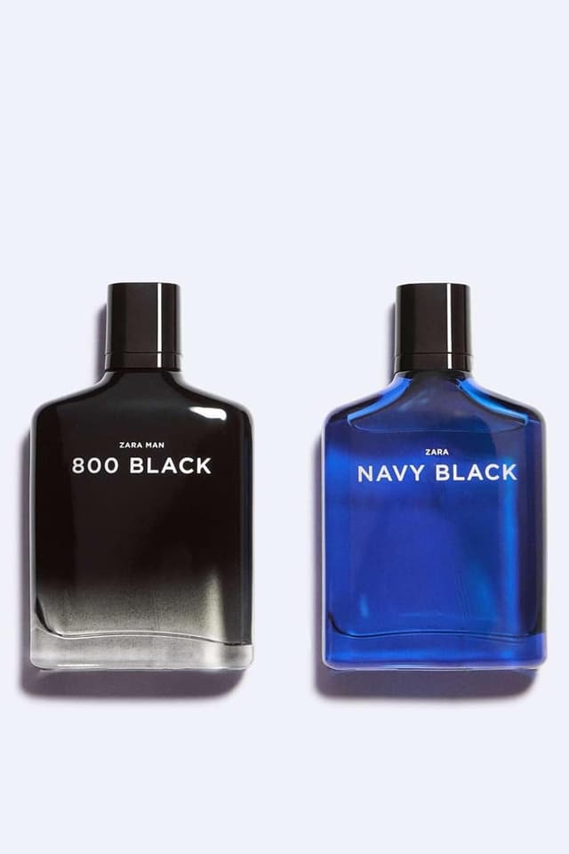 ست ادو تویلت مردانه Zara 2×100ml Navy Black + Man 800 Black مدل P3158S2442 ست ادو تویلت مردانه Zara 2×100ml Navy Black + Man 800 Black مدل P3158S2442