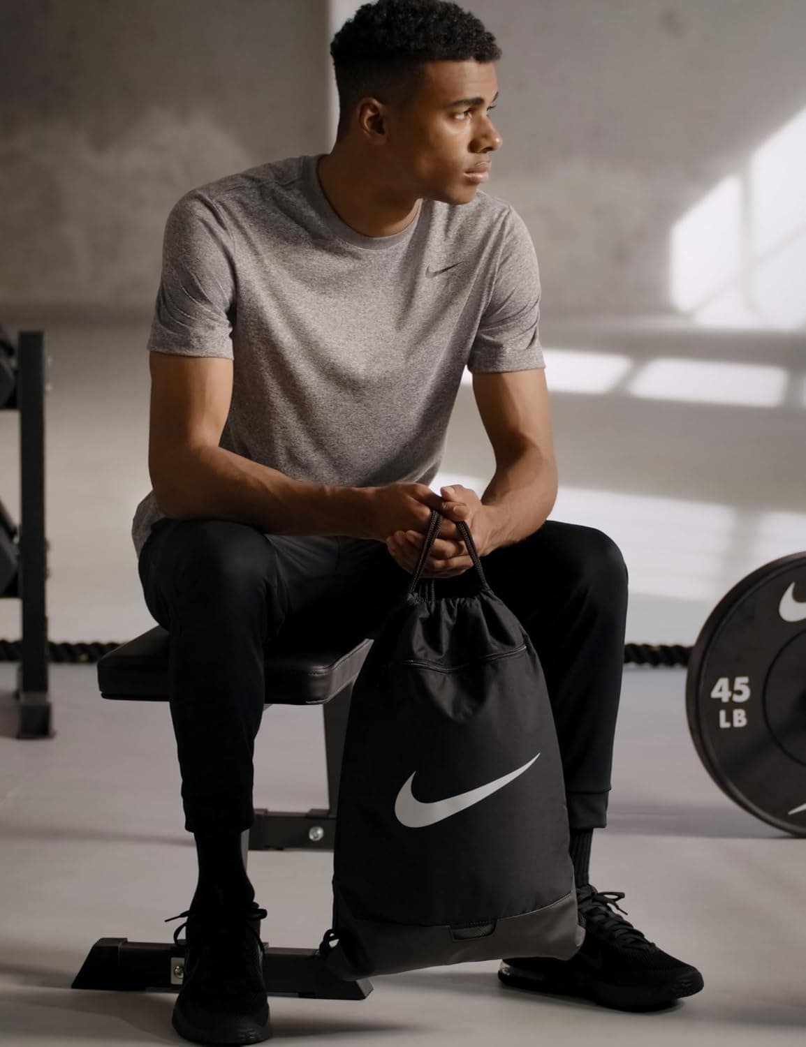 کیف بندکششی یونیسکس بزرگسال Nike مدل NK BRSLA DRAWSTRING - 9.5 (18L) کیف بندکششی یونیسکس بزرگسال Nike مدل NK BRSLA DRAWSTRING - 9.5 (18L)