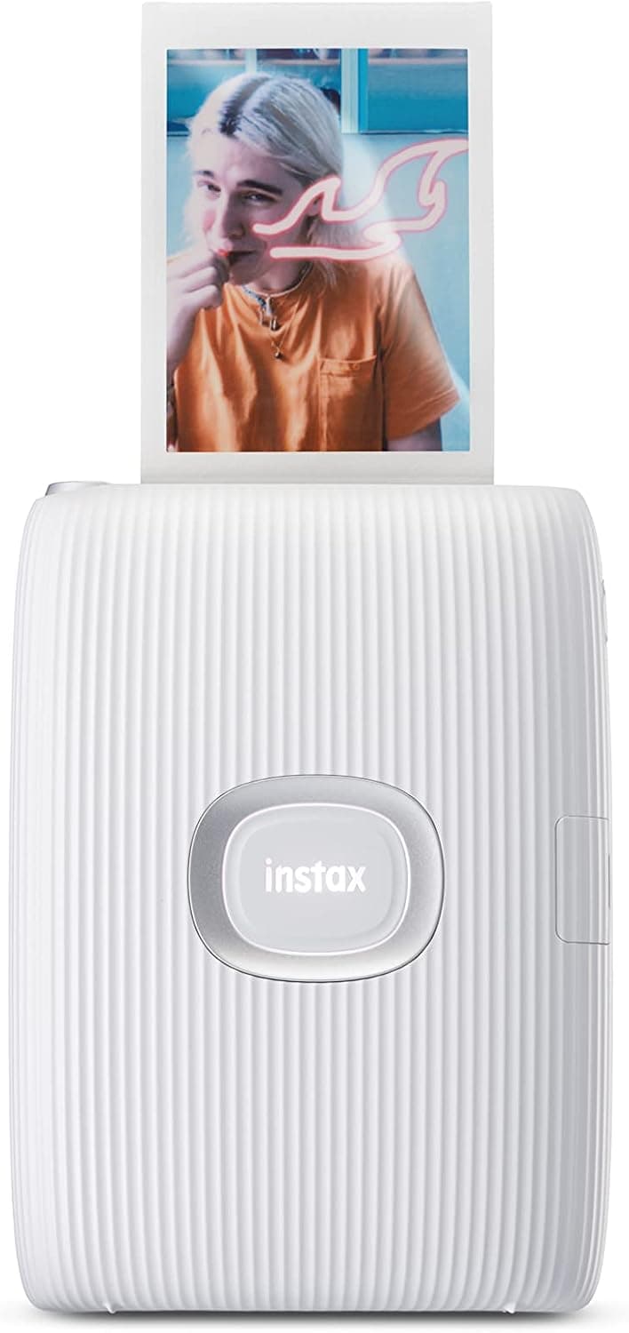 پرینتر عکس بیسیم instax Fujifilm با 20 شات سفید سفالی مدل Mini Link 2 پرینتر عکس بیسیم instax Fujifilm با 20 شات سفید سفالی مدل Mini Link 2