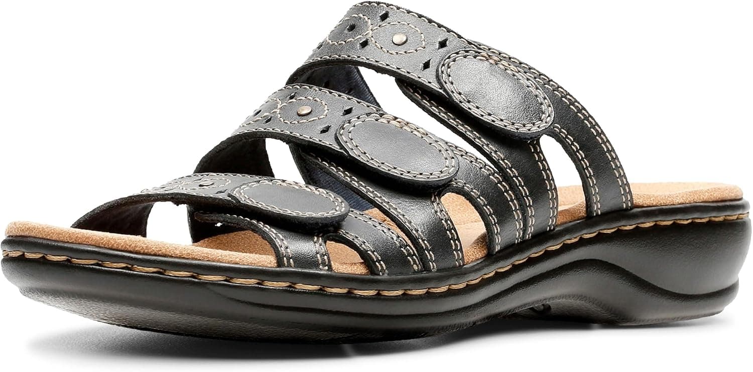 صندل زنانه Clarks اسلایدی مدل Leisa Cacti Q صندل زنانه Clarks اسلایدی مدل Leisa Cacti Q