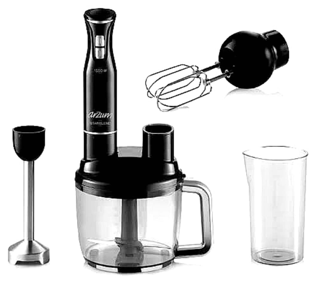 ست بلندر چندکاره Arzum Starblend مدل Ar-1167 ست بلندر چندکاره Arzum Starblend مدل Ar-1167