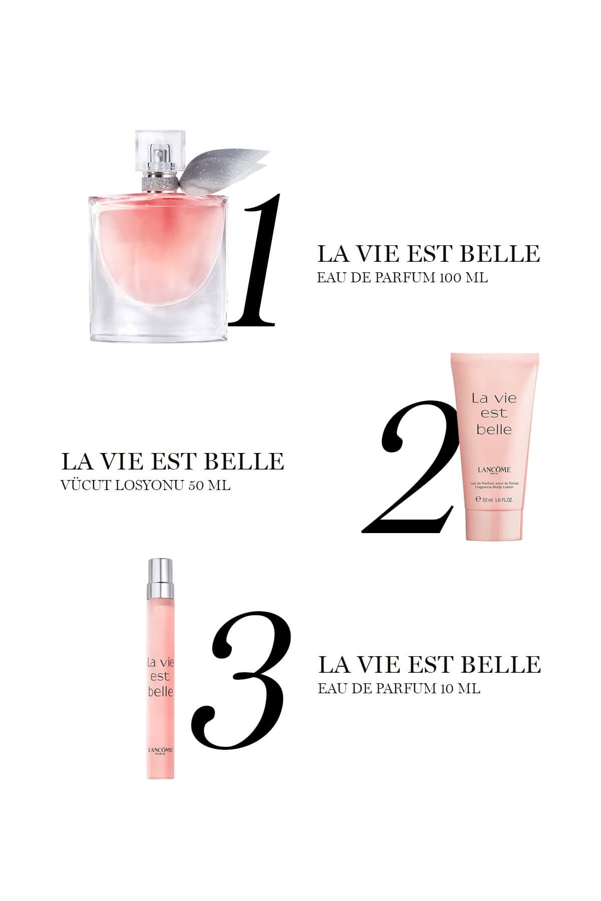 ست ادوپرفیوم Lancome La Vie Est Belle مدل 3614274787580 ست ادوپرفیوم Lancome La Vie Est Belle مدل 3614274787580