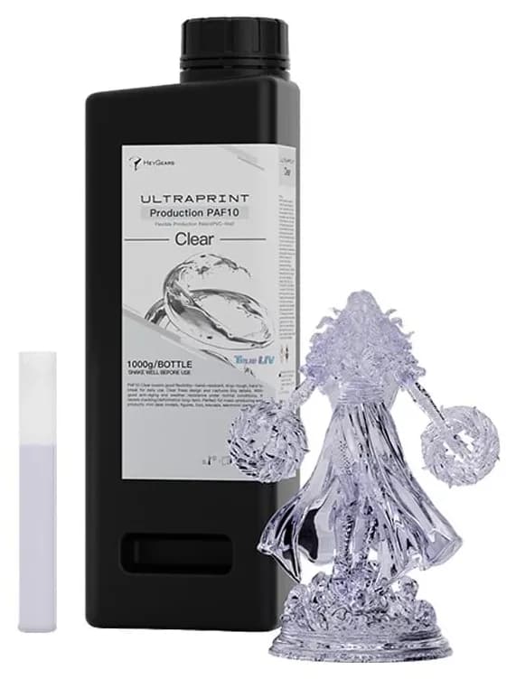 رزین HeyGears Ultraprint شفاف مدل PAF10 رزین HeyGears Ultraprint شفاف مدل PAF10