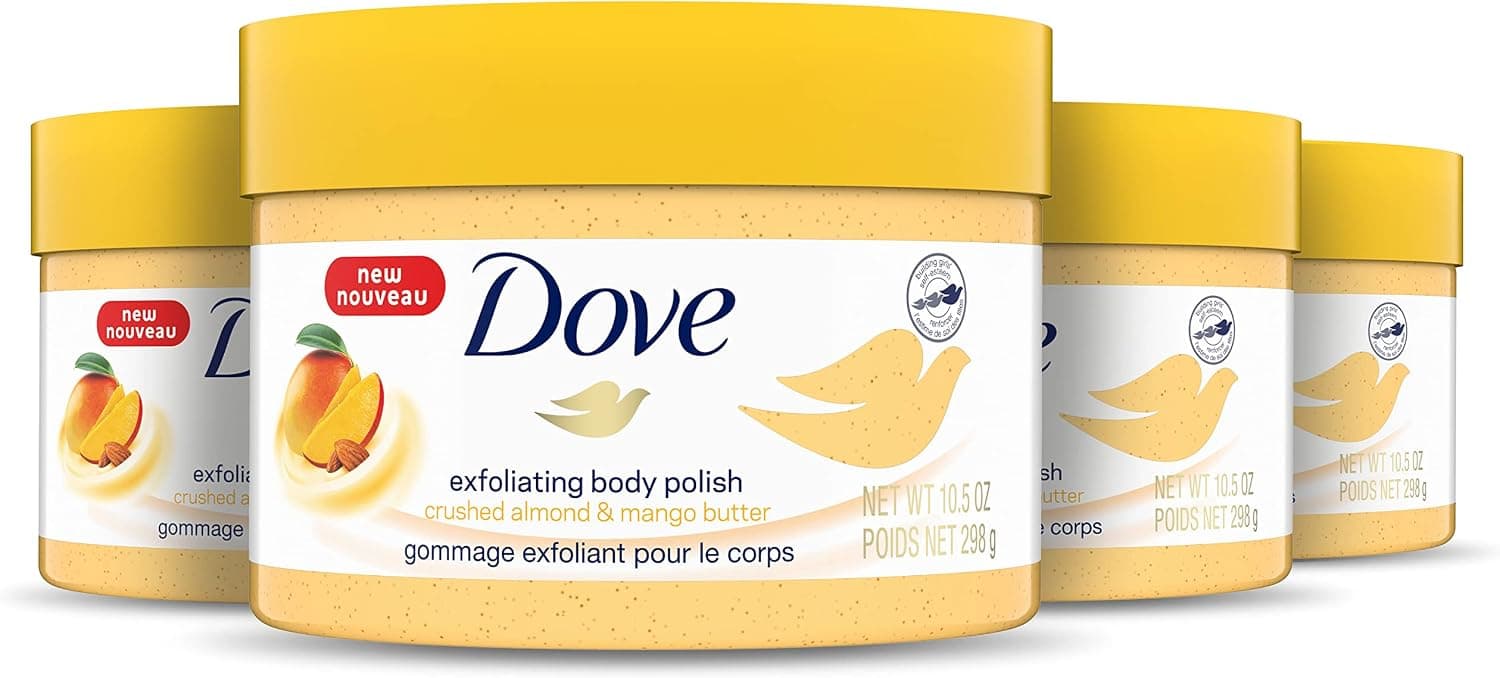 اسکراب بدن Dove با شکر قهوهای و کره نارگیل 10.5 oz اسکراب بدن Dove با شکر قهوهای و کره نارگیل 10.5 oz