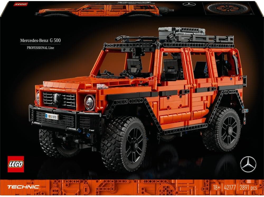لگو Technic Mercedes-Benz G 500 PROFESSIONAL Line مدل 42177 لگو Technic Mercedes-Benz G 500 PROFESSIONAL Line مدل 42177