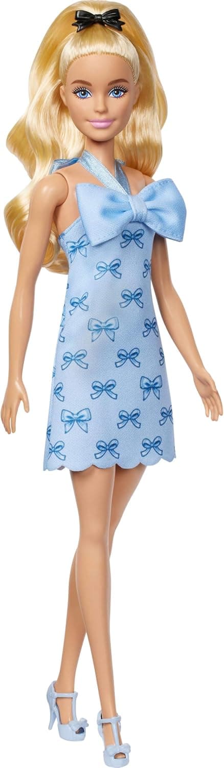 عروسک Ken دخترانه Barbie Fashionistas مدل #236 با موهای مشکی، تاپ اُمبره آبی و سبز، شلوارک جین و کتانی نقرهای عروسک Ken دخترانه Barbie Fashionistas مدل #236 با موهای مشکی، تاپ اُمبره آبی و سبز، شلوارک جین و کتانی نقرهای
