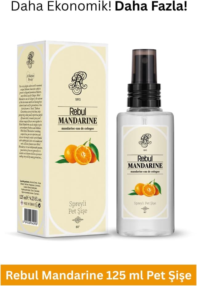 ادوکلن نارنگی Rebul جعبهدار 125 ml ادوکلن نارنگی Rebul جعبهدار 125 ml