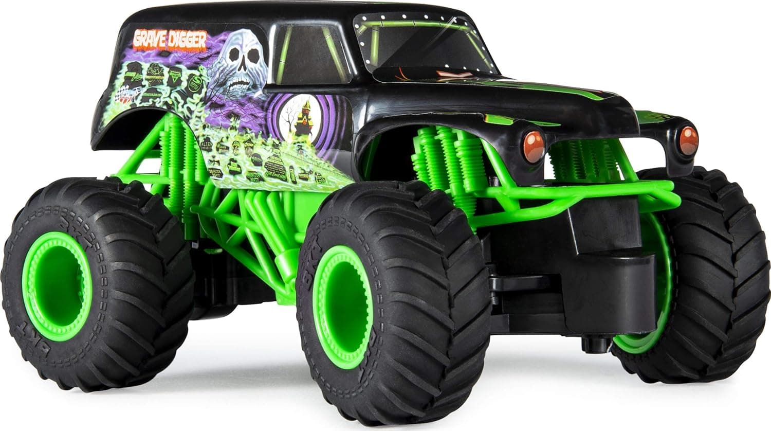 کامیون کنترلی Monster Jam Grave Digger با مقیاس 1:24 کامیون کنترلی Monster Jam Grave Digger با مقیاس 1:24