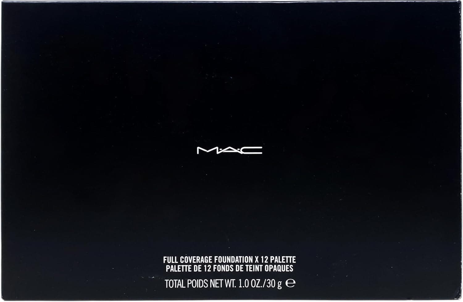 پالت کرمپودر پوشش کامل MAC مدل X 12 Pro Palette 30G پالت کرمپودر پوشش کامل MAC مدل X 12 Pro Palette 30G