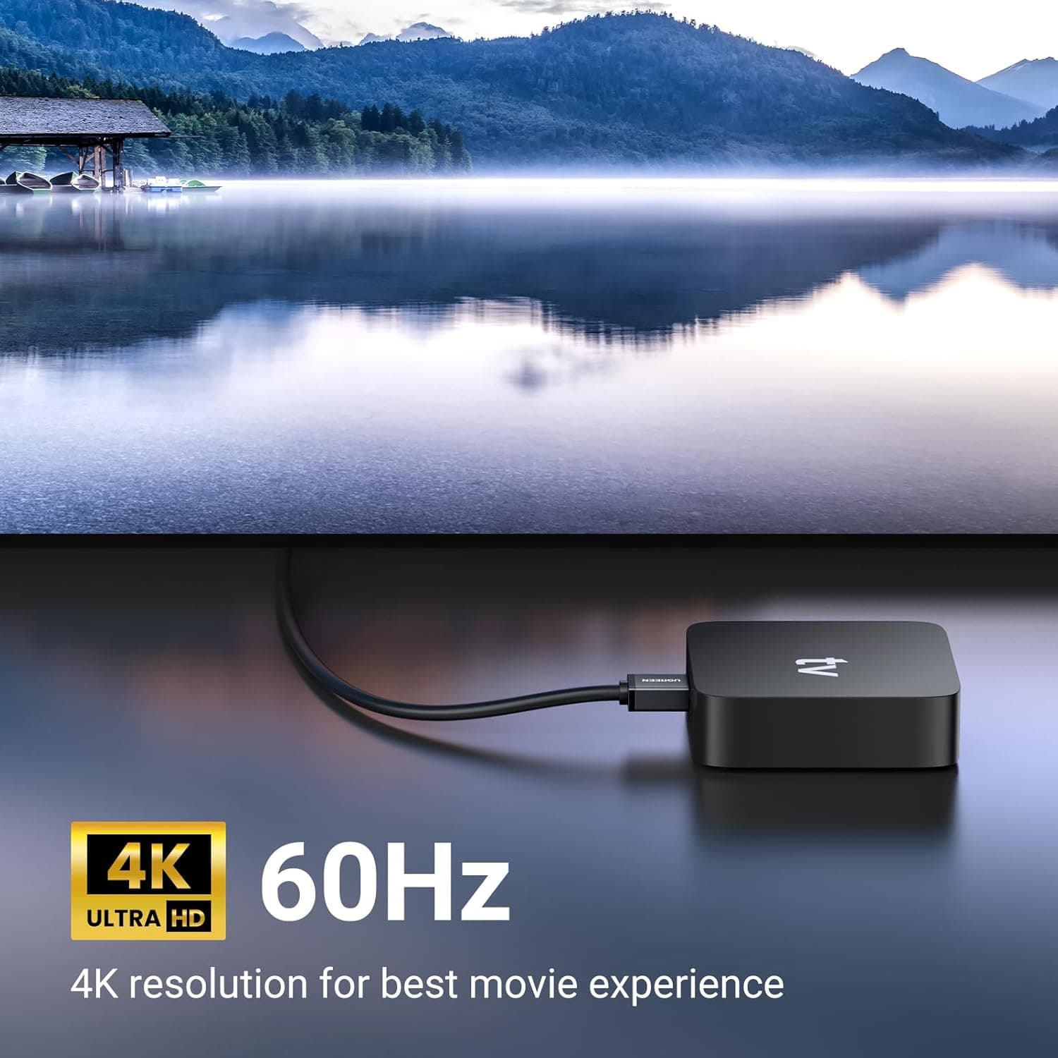 کابل HDMI UGREEN با زاویه ۹۰ درجه 4K@60Hz نسخه 2.0 طول 2M کابل HDMI UGREEN با زاویه ۹۰ درجه 4K@60Hz نسخه 2.0 طول 2M