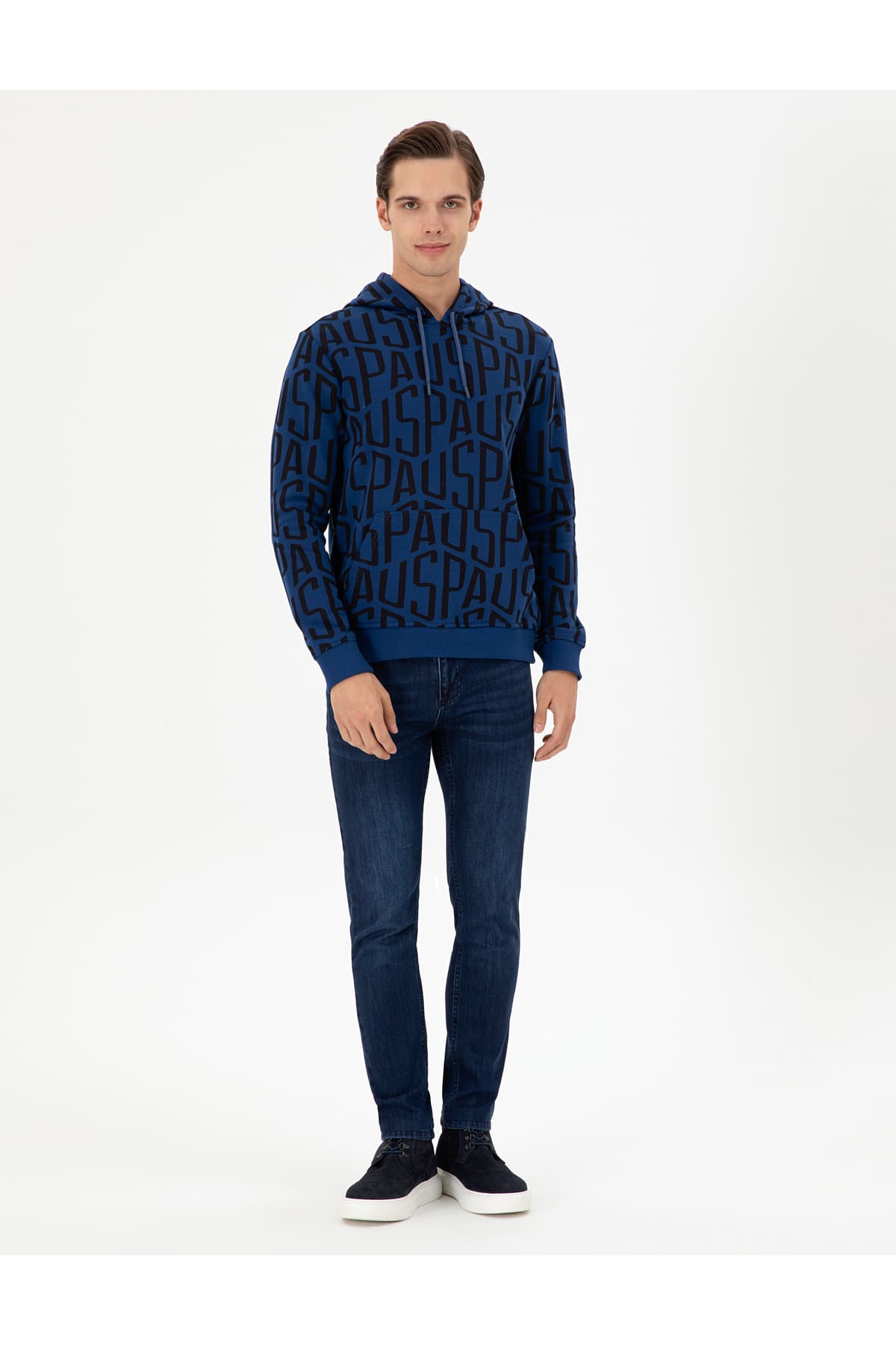 سویشرت مردانه U.S. Polo Assn. رنگ نیلی مدل 50293445-VR028 سویشرت مردانه U.S. Polo Assn. رنگ نیلی مدل 50293445-VR028