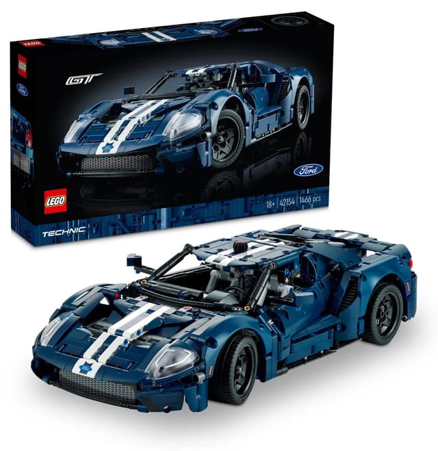 لگو 42154 Technic بزرگسالان فورد GT 2022 (1466 قطعه) لگو 42154 Technic بزرگسالان فورد GT 2022 (1466 قطعه)
