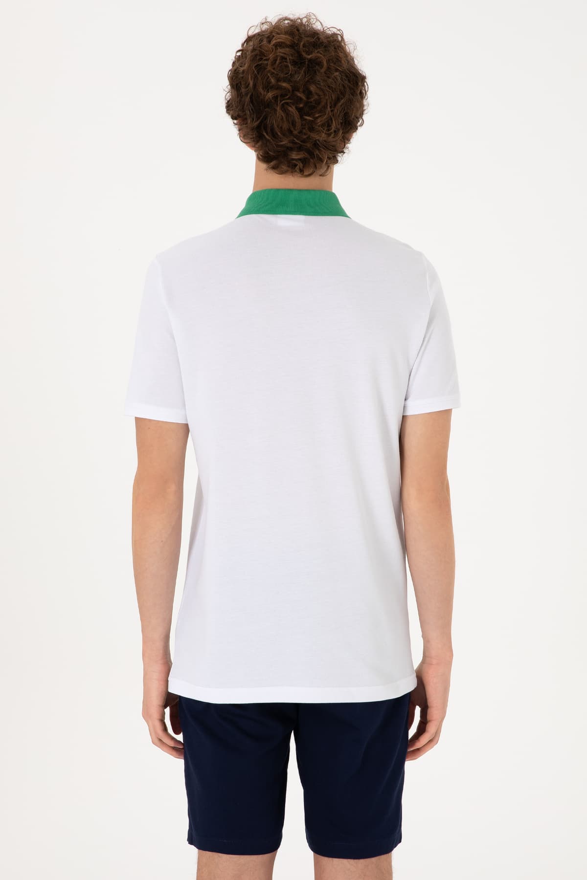 تیشرت مردانه U.S. Polo Assn. یقه پولو فیت معمولی سفید مدل 50306809-VR013 تیشرت مردانه U.S. Polo Assn. یقه پولو فیت معمولی سفید مدل 50306809-VR013