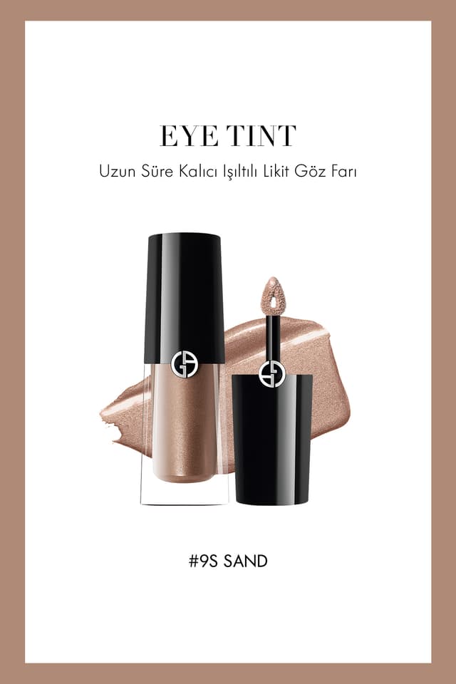سایه چشم مایع Giorgio Armani Eye Tint براق ماندگار رنگ شنی مدل 9S سایه چشم مایع Giorgio Armani Eye Tint براق ماندگار رنگ شنی مدل 9S