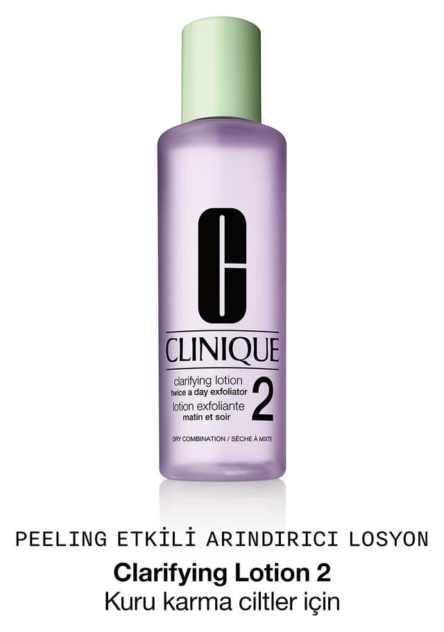 لوسیون شفافکننده Clinique برای پوست خشک و مختلط مدل Tip 2 400ml لوسیون شفافکننده Clinique برای پوست خشک و مختلط مدل Tip 2 400ml