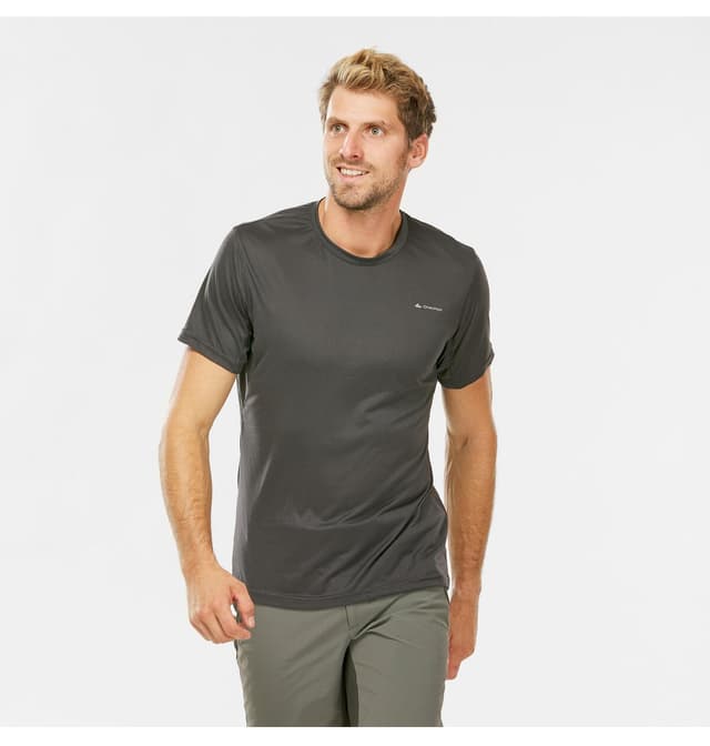 تیشرت مردانه Decathlon Quechua اوتدور خاکستری تیره مدل MH100 تیشرت مردانه Decathlon Quechua اوتدور خاکستری تیره مدل MH100
